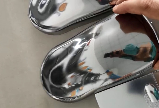 Kinerja penutup yang baik Resin reflektif padat dengan efek perak cermin halus
