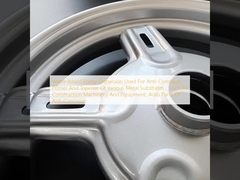 Dispersi epoxy berbasis air digunakan untuk primer anti korosi dan lapisan atas dari berbagai substrat logam, seperti mesin konstruksi dan peralatan, suku cadang mobil anti korosi